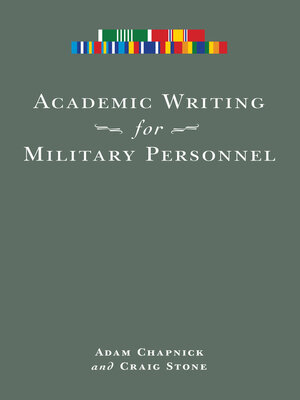 cover image of Academic Writing for Military Personnel